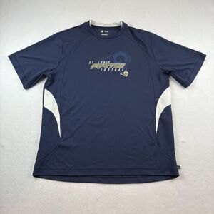 St Louis Rams Football NFL Jersey T Shirt Mens XL Blue Short Sleeve Crew Neck